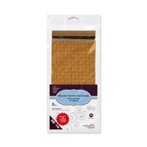 3L Metallic transfer foil sheets 150x305mm 5 stk.