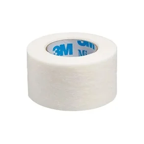 3M micropore tape 2,5cmx9,1m hvid