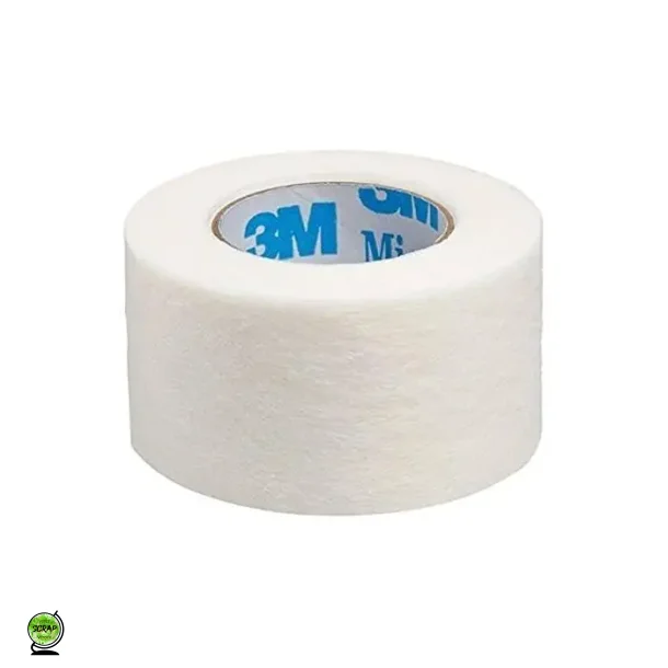 3M micropore tape 2,5cmx9,1m hvid