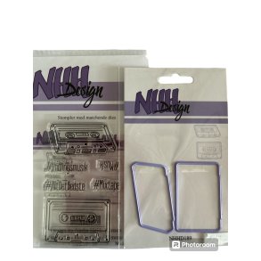 NHH Design NHHD189+NHHC189 - Dies og Stempel Kassettebnd
