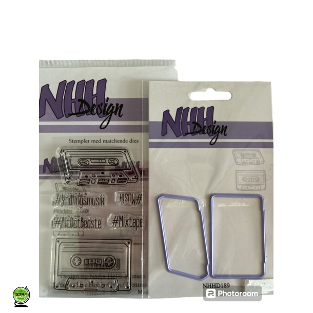 NHH Design NHHD189+NHHC189 - Dies og Stempel Kassettebnd