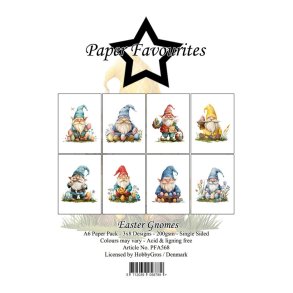 Paper Favourites PFS568 - Easter Gnomes 10,5x14,8 cm (A6)