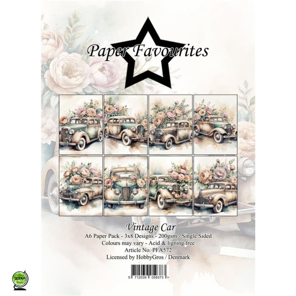 Paper Favourites PFA572 - Vintage Car A6