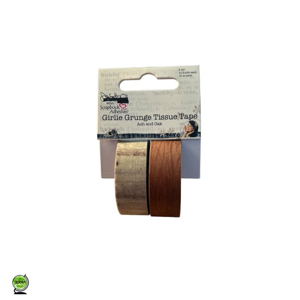 3L washi tape 03017 - 2 ruller ash og oak