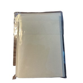 Kort/kuvert A6 6 st hvid