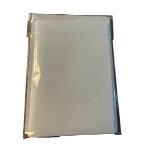 Kort/kuvert A6 6 st creme/ivory