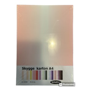 Skyggekarton 520095 - A4 pakke med 48 ark