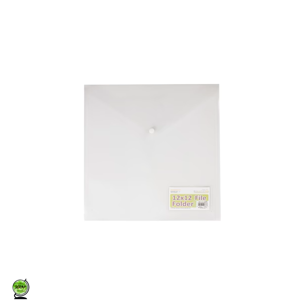 Plastlomme opbevaring 12x12"