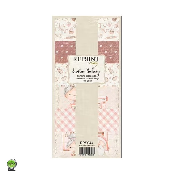Reprint RPS044 - Santas Bakery 10*21 cm