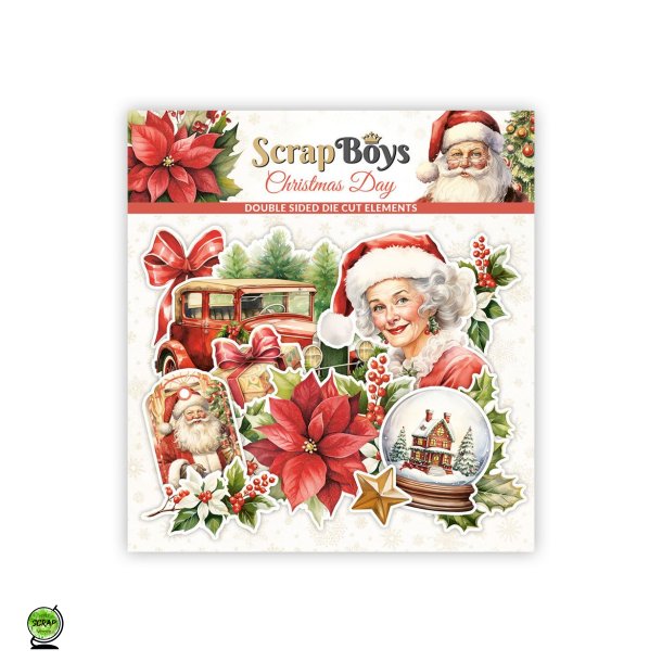 Scrap Boys SB-CHDA-12 - Dies Cut Christmas Day