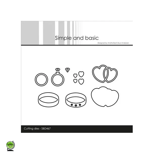Simple and Basic SBD467 - Dies Wedding accessories
