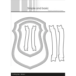 Simple and Basic SBD461 - Dies Shield w/Banner