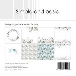Simple and Basic SBP534 - A sense of clarity 15*15 cm