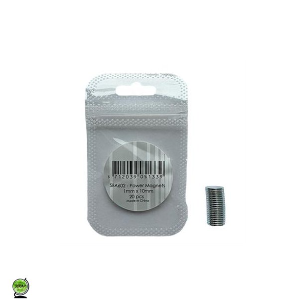 Simple and Basic SBA602 - Magneter 20 stk. 1mmx10mm