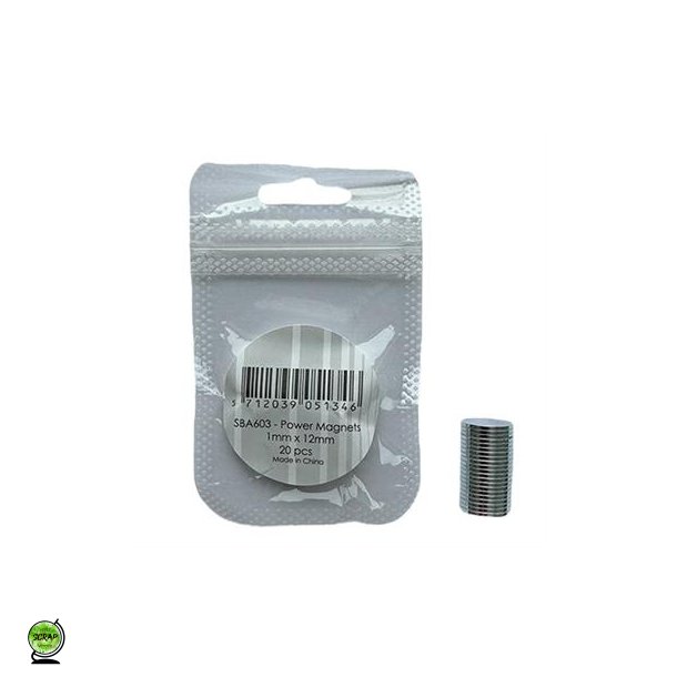 Simple and Basic SBA603 - Magneter 20 stk. 1mmx12mm