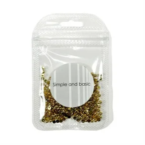 Simple and Basic SBA532 - Halvperler 3 mm polished gold