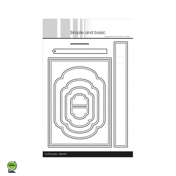 Simple and Basic SBD459 - Dies Interactive Flip Card A6