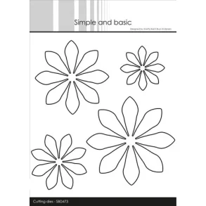 Simple and Basic SBD - Dies 3D Flowers