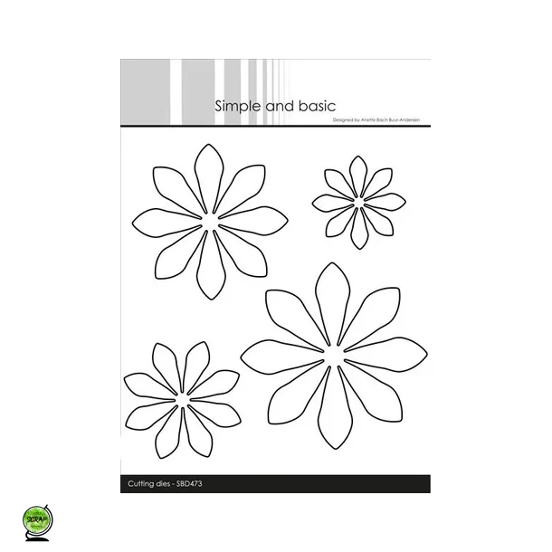 Simple and Basic SBD - Dies 3D Flowers