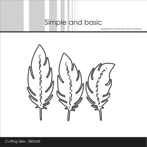 Simple and Basic SBD543 - Dies Feathers