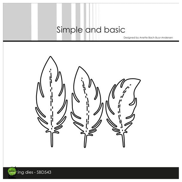 Simple and Basic SBD543 - Dies Feathers