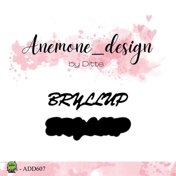 Anemone Design ADD607 - Dies Bryllup med skygge