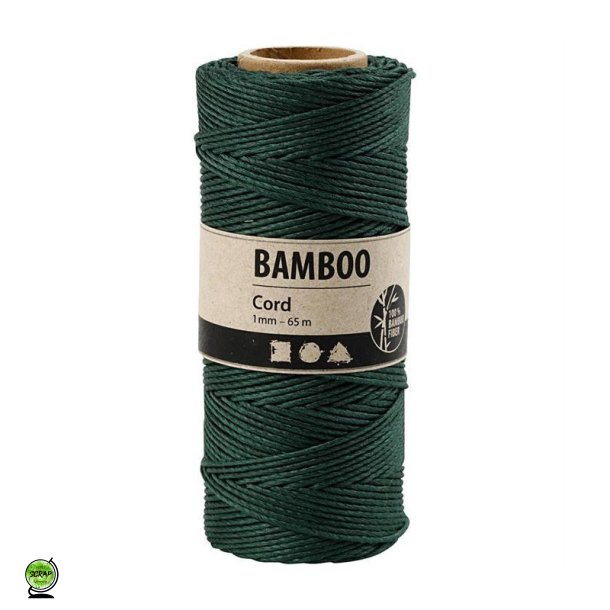 Bamboo cord 503486 1mmx65m green