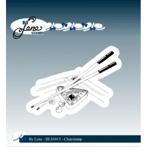 By Lene BLS1015 - stempel billard   