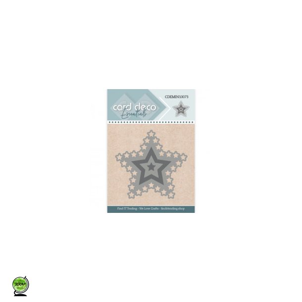 Card Deco CDEMIN10073 - Dies Stjerne