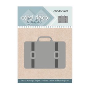 Card Deco CDEMIN10001 - Dies Kuffert