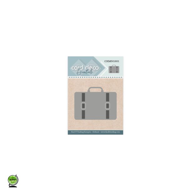 Card Deco CDEMIN10001 - Dies Kuffert