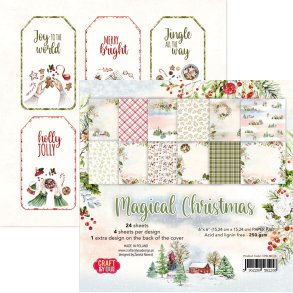 Craft & You CPB-MC15 - Magical Christmas 15*15 cm