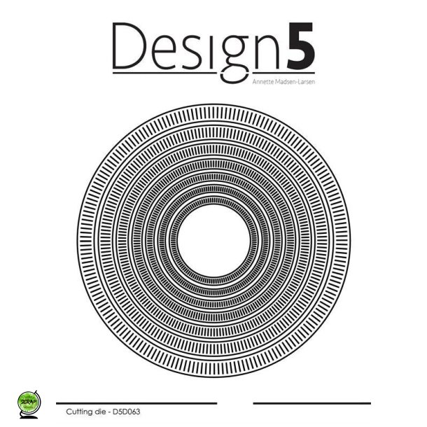 Design5 D5D063 - Dies circles stribes