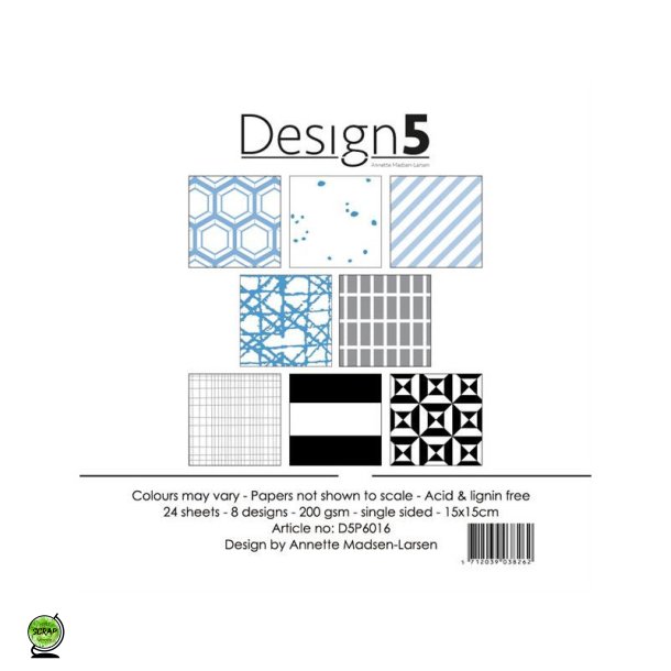 Design5 D5P6016 - Space blue skye 15*15 cm
