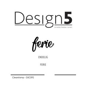 Design5 D5C092 - stempel 