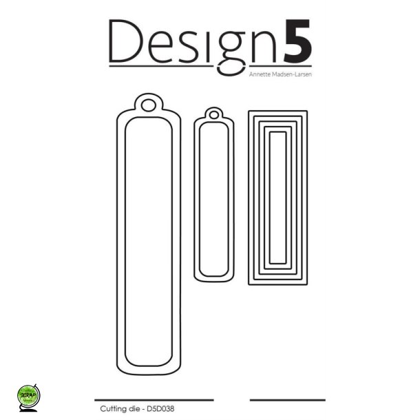 Design5 D5D038 - Dies Tags/boxes