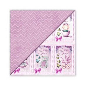 Paper Designs Iwasbornpink-0008 - I was born pink 8 30,5*30,5 cm