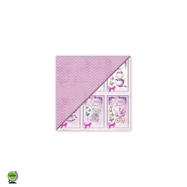 Paper Designs Iwasbornpink-0008 - I was born pink 8 30,5*30,5 cm