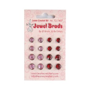 Leane Creatief 72.1437 - Jewel Brads rd/lyserd