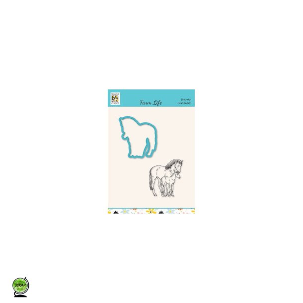 Nellie Snellen HDCS033 - Stempel/die Heste