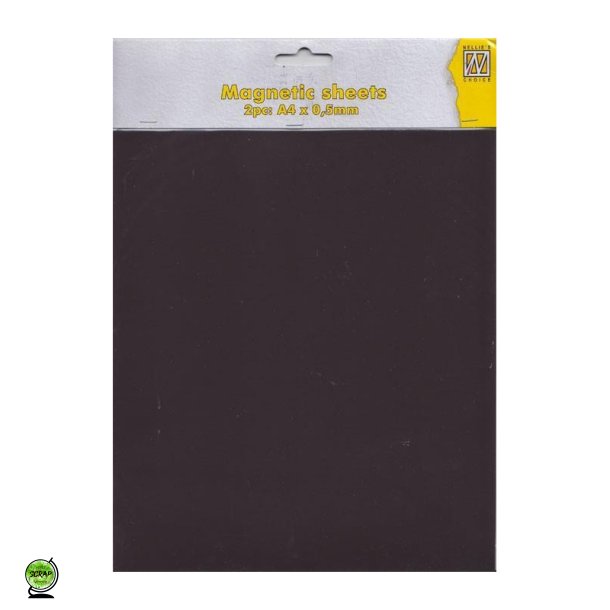 Nellie Snellen MAG004 - Magnet ark A4 2 stk. 0,5 mm