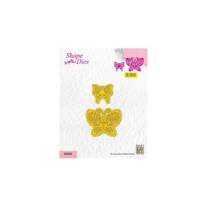 Nellie Snellen SD252 - Dies Two butterflies 2