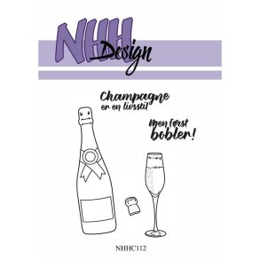 NHH Design NHHC112 - stempel Champagne