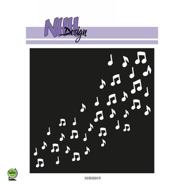 NHH Design NHHS019 - Stencil Melody