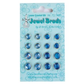 Leane Creatief 72.1420 - Jewel Brads bl/lysebl