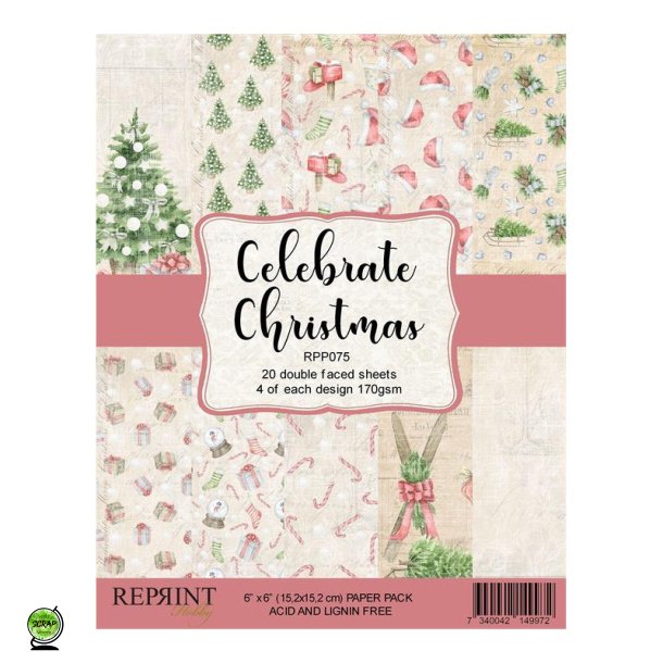 Reprint RPP075 - Celebrate Christmas 15*15 cm