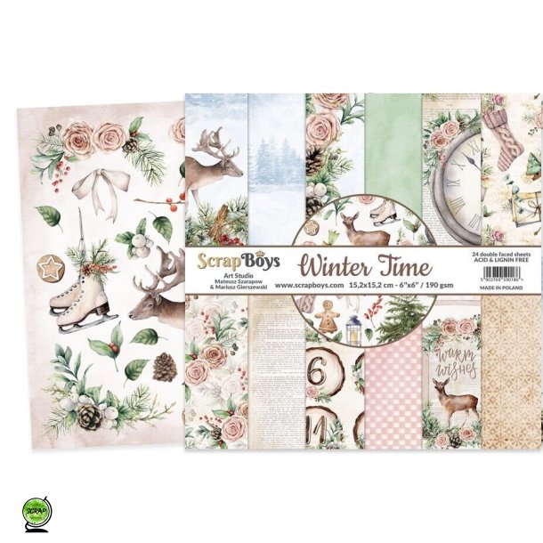ScrapBoys SB-WT-08 - Winter Time 15*15 cm