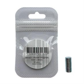 Simple and Basic SBA601 - Magneter 20 stk. 1mmx8mm