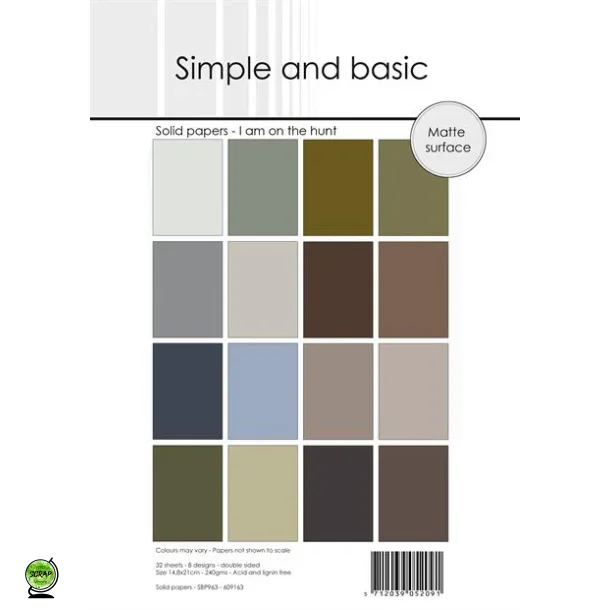 Simple and Basic SBP963 - I am on the hunt 14,8x21 cm