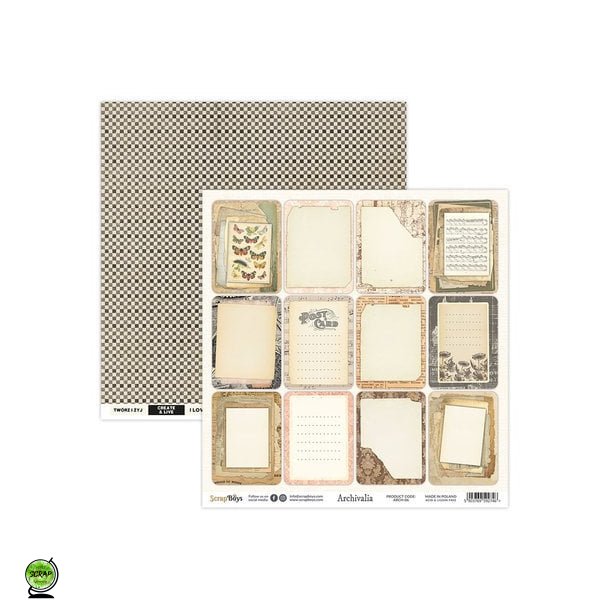 ScrapBoys ARCH-06 - Archivalia 06 30*30 cm